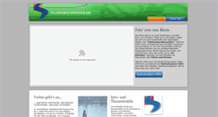 Desktop Screenshot of erlebnisweg-rheinschiene.de
